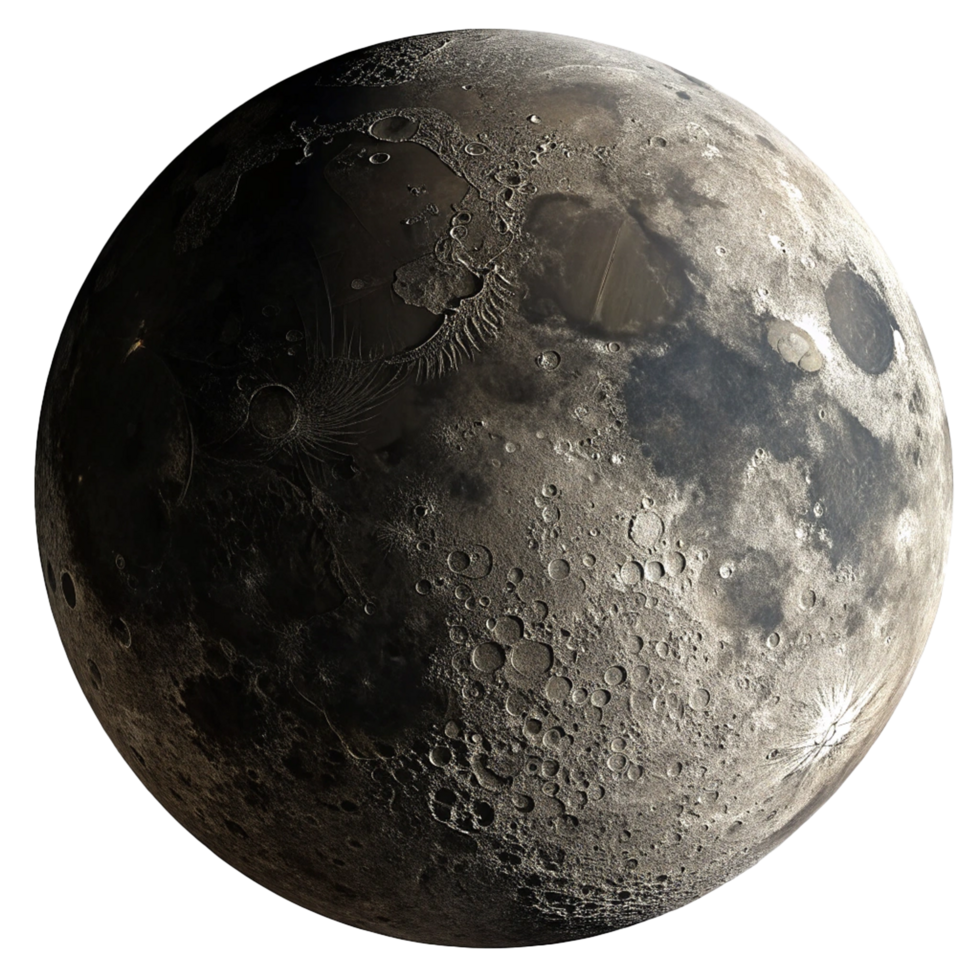 Crescent moon a dark texture png