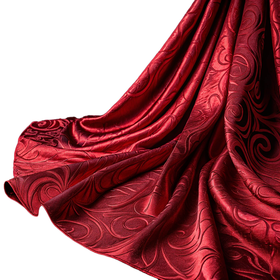 Crimson silk red swirl a study in draped png