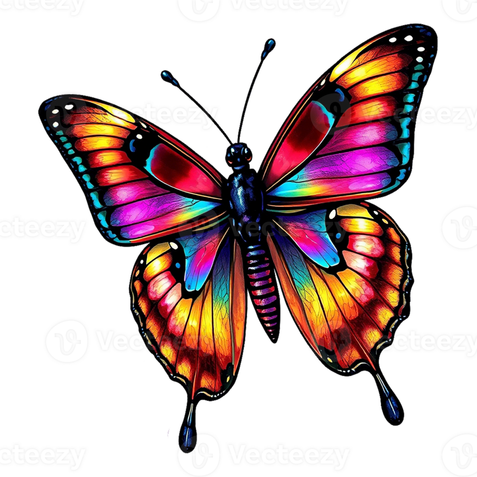 butterfly clipart, transparent background png