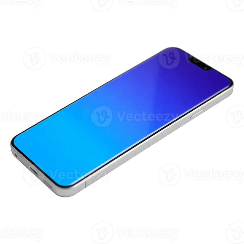 iphone xs max blue gradient transparent background png