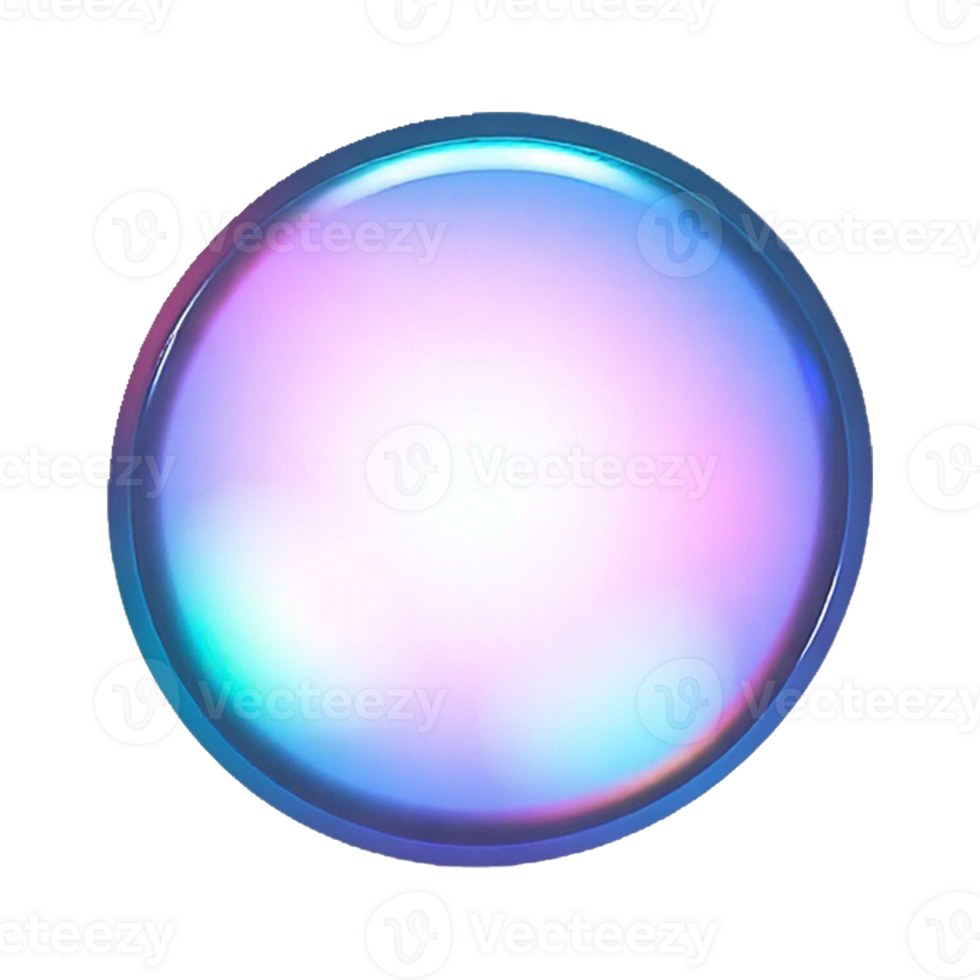 a blue and pink bubble on a transparent background png