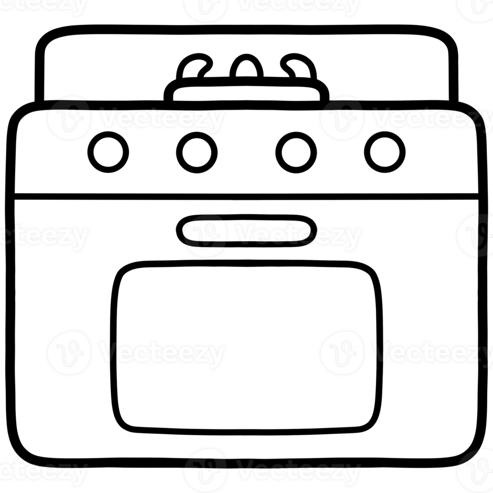 Oven and gas stove png