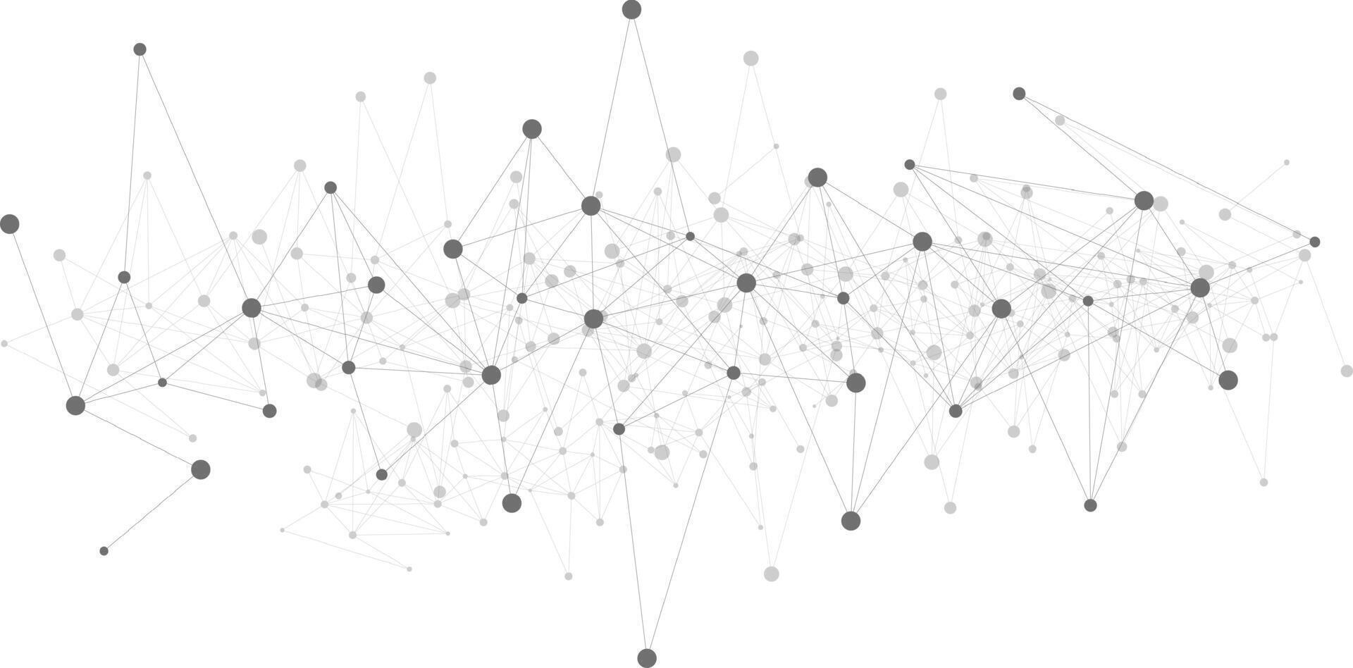 Molecular structure and genetic engineering concept. Abstract polygonal shapes for medical, science and technology vector