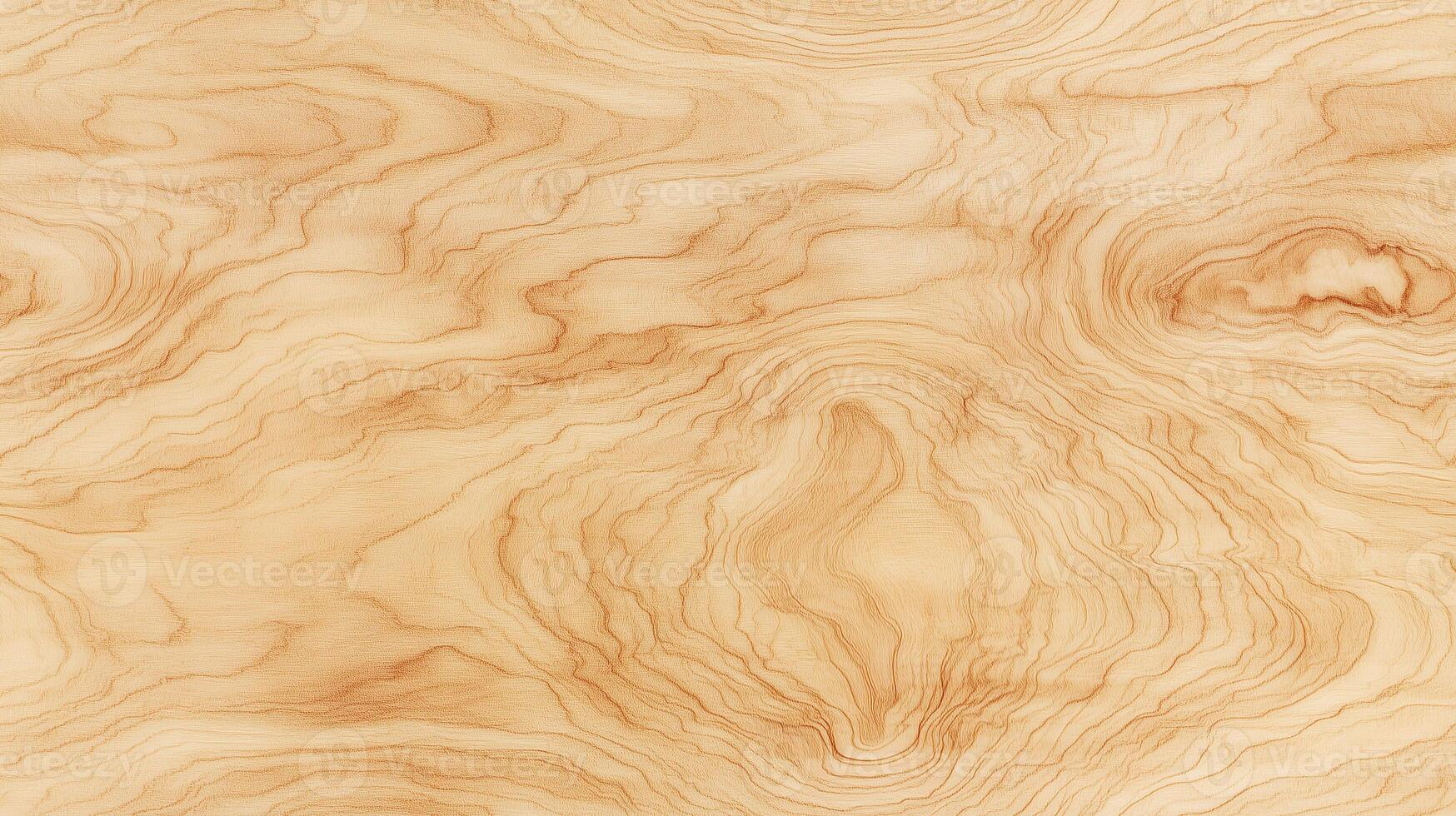 Decorative Wood Panel. Seamless maple grain texture for architecture and decor. photo