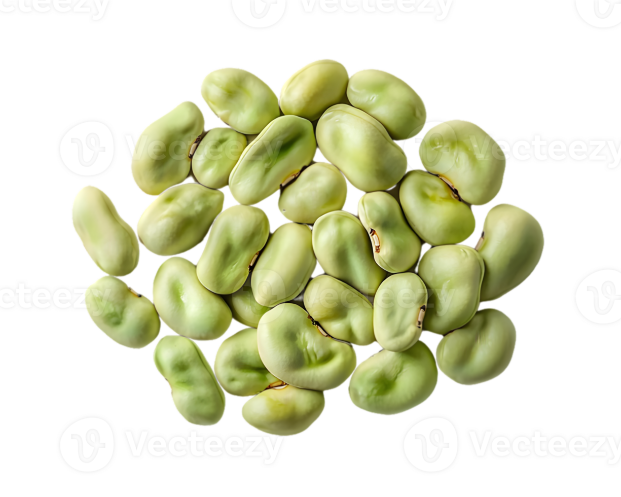 Pile Of Fresh Green Broad Beans png