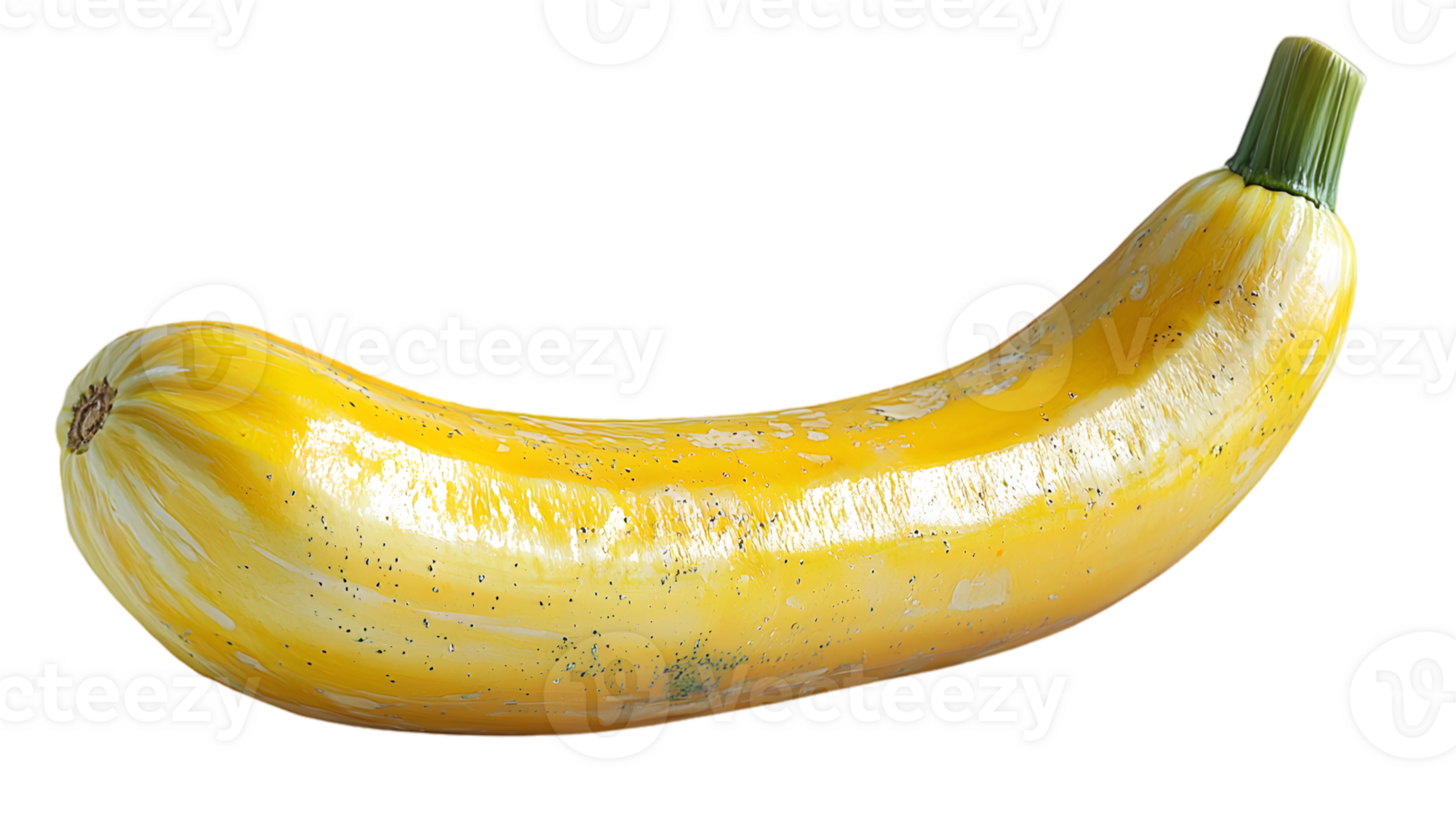 Yellow Zucchini, Isolated On Transparent Background png