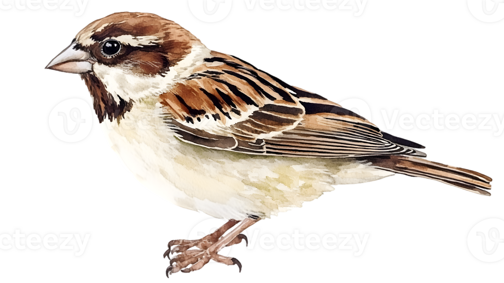 Side View Of A Sparrow png