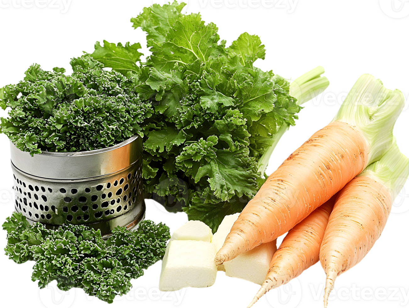 Fresh Parsley And Carrots png