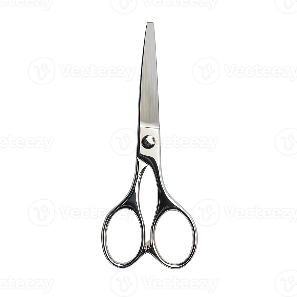 Professional Grooming Scissors for Pets and Hairdressing on Transparent Background png