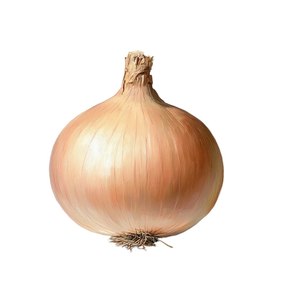 A single onion with smooth skin placed on a plain transparent background showcasing its natural texture and shape, Red sliced onion ontransparent background png