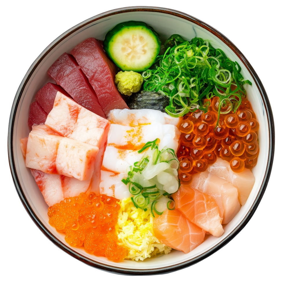 Delicious kiritanpo served in a bowl on a transparent background showcasing vibrant colors and fresh ingredients, Kiritanpo on bowl transparent background png