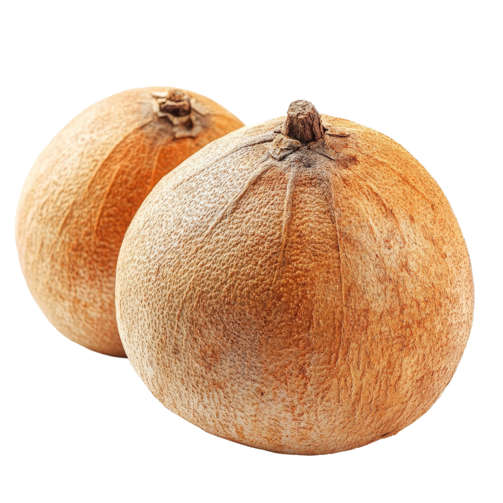Fresh santol fruit isolated on a transparent background showcasing its natural texture and unique shape, Santol isolated on transparent background png