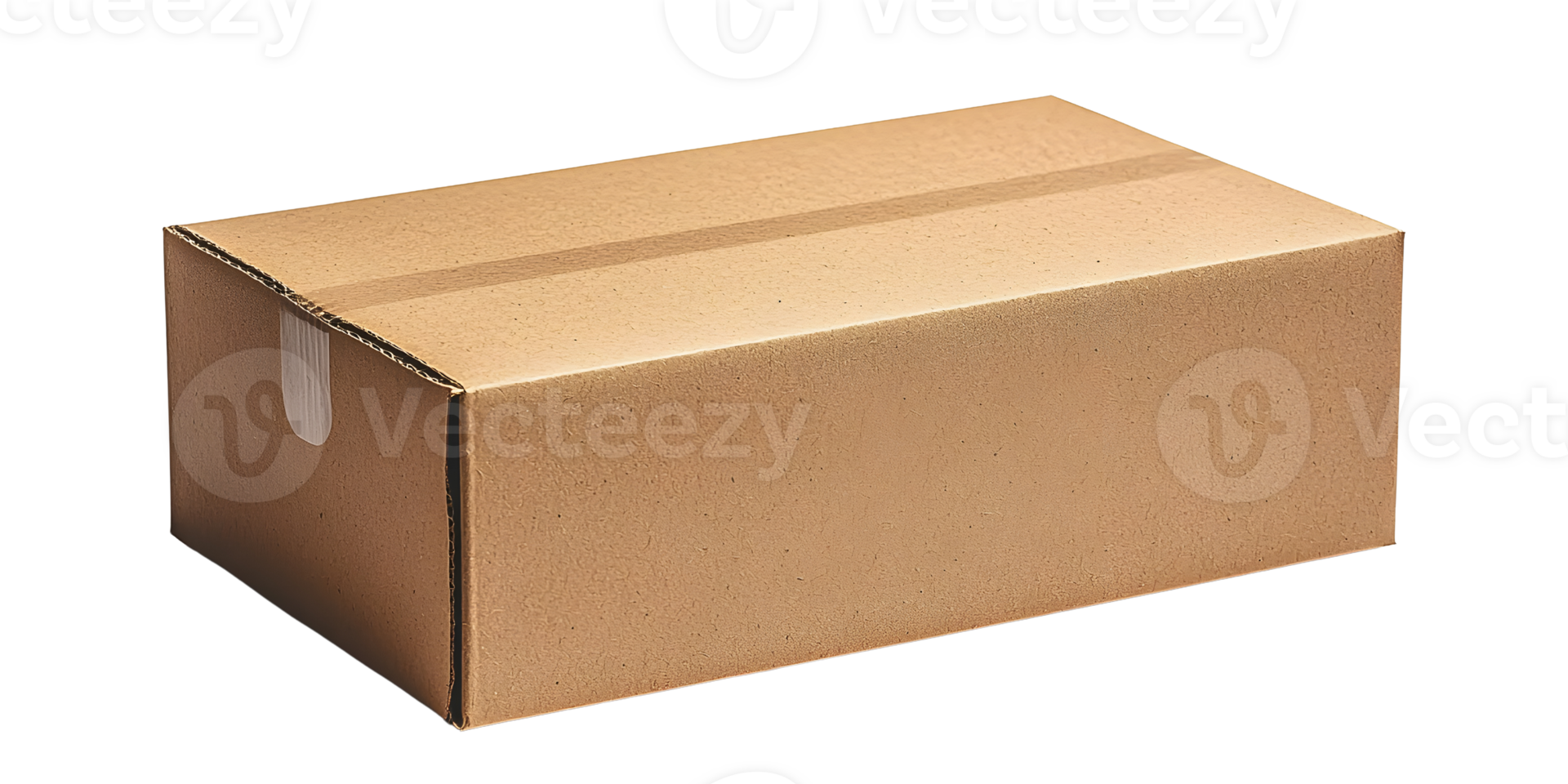 cardboard box isolated on transparent background png