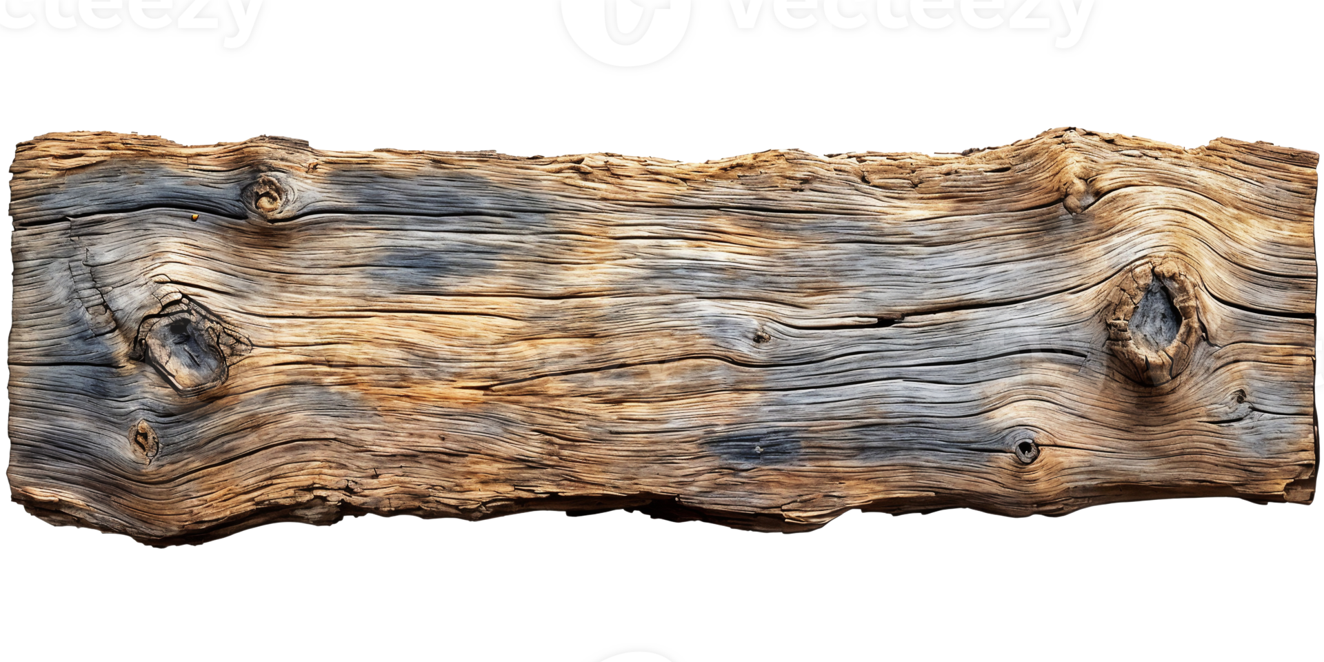 rustic wooden board isolated on transparent background png