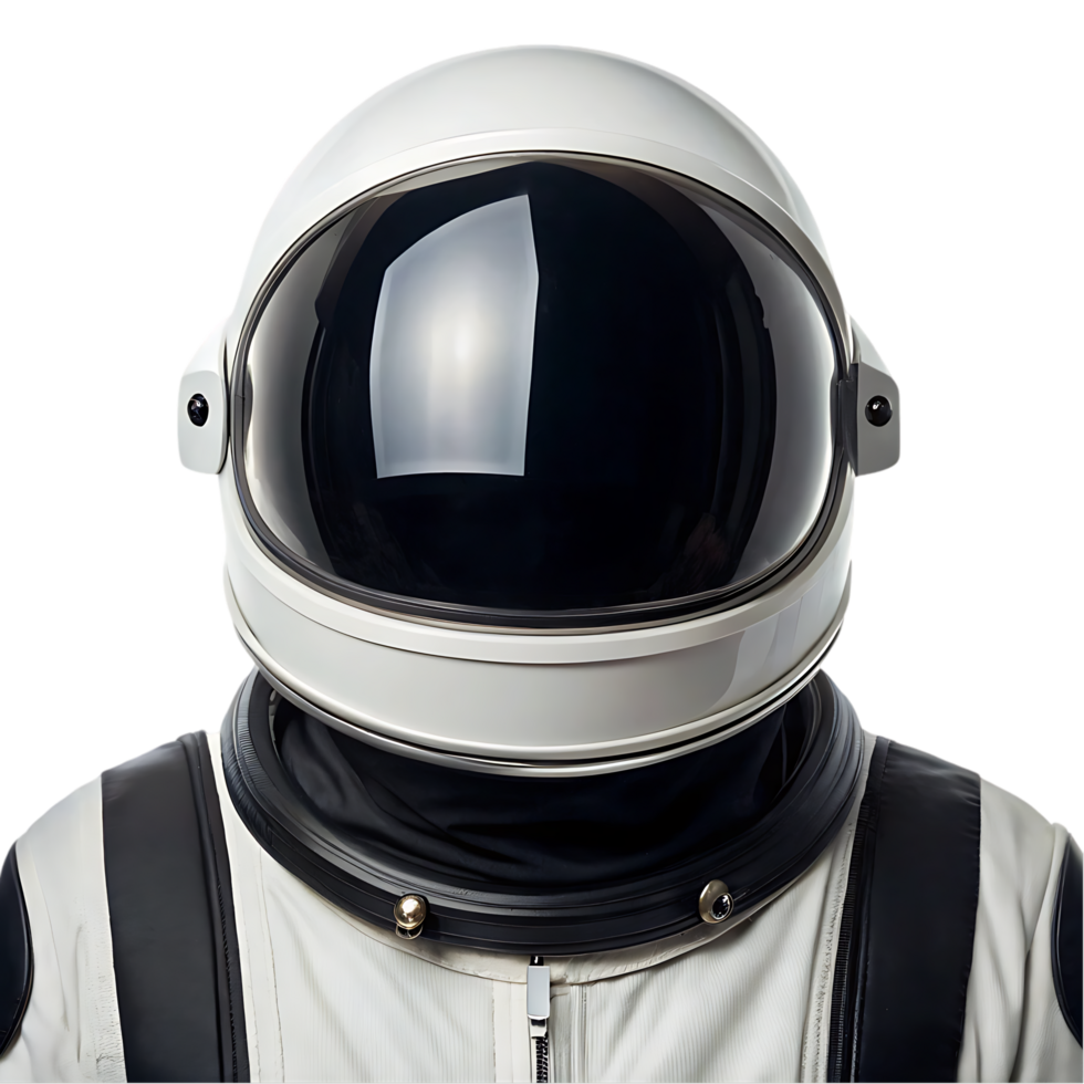 Close up of astronaut helmet, space exploration. png