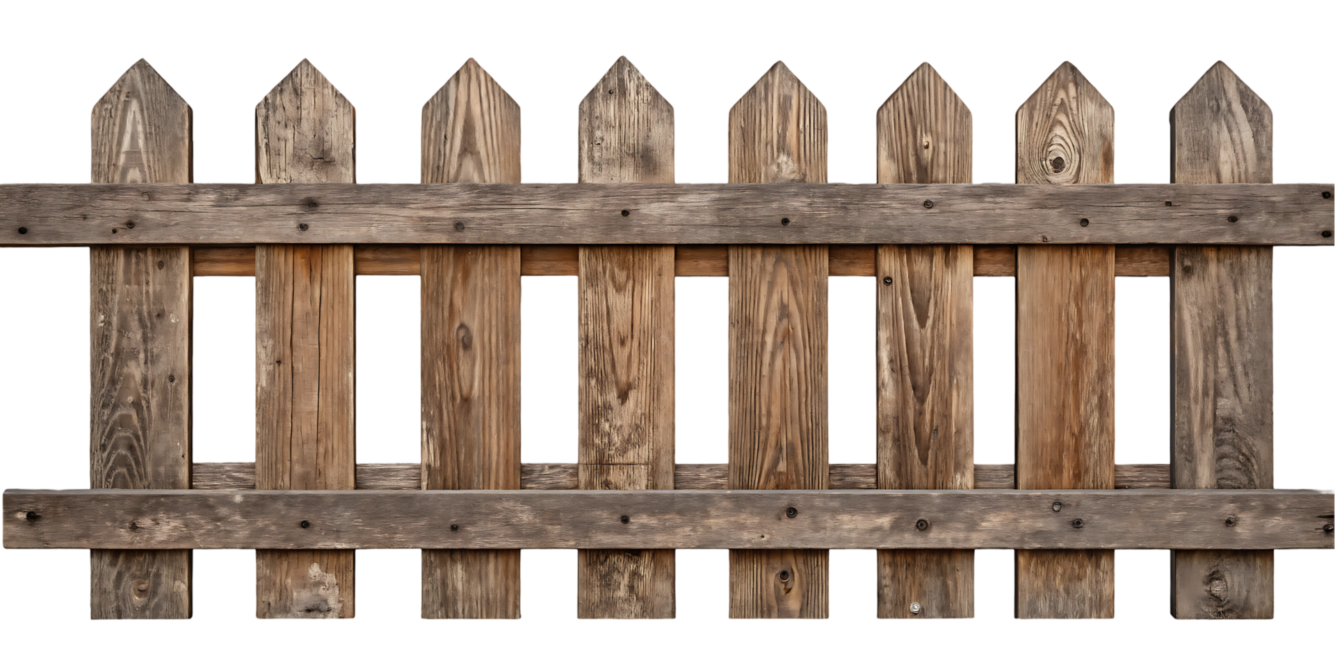 Rustic wooden fence texture. Perfect for backgrounds. png