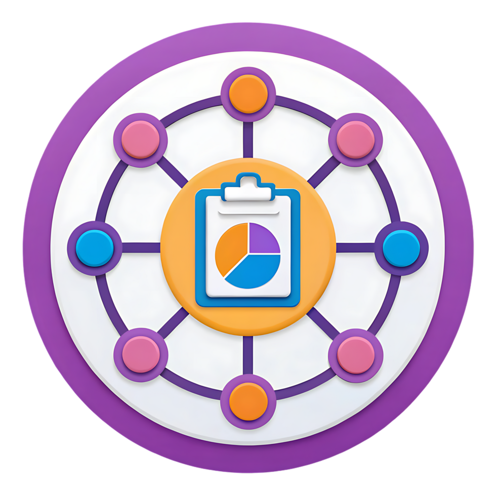Networked data analysis, report, business intelligence png