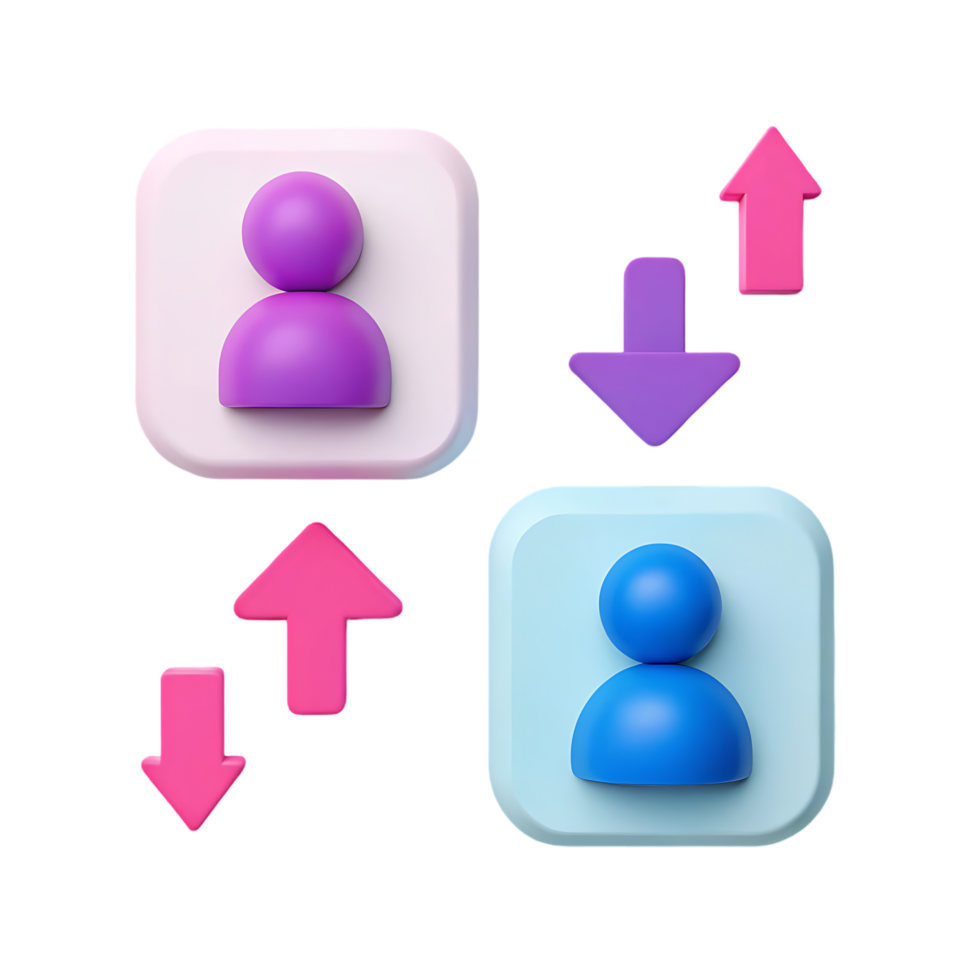 3D render of data transfer between users. png