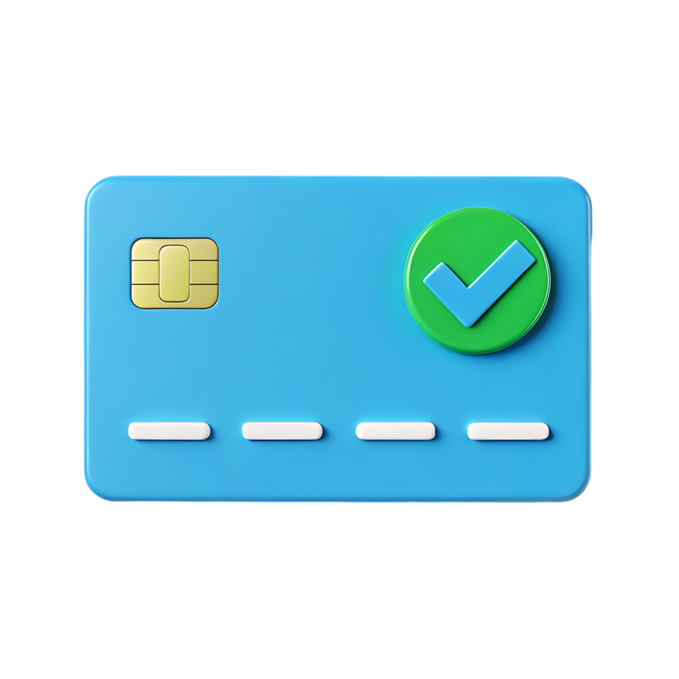 Approved credit card transaction. Secure online payment. png