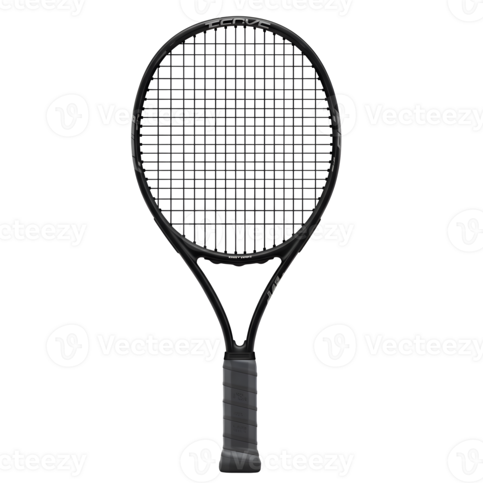 transparent Tennis Racket on transparent Background - Studio Shot png