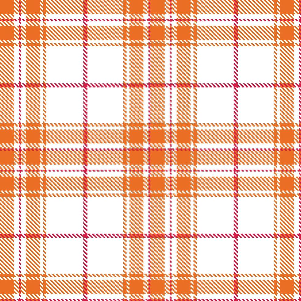 Modern Seamless Tartan in Warm White tones Textile Design Variant 1549 vector