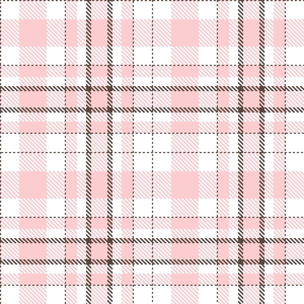 Deep Charcoal Grey Seamless Tartan with Smoky White accents Textile Design vector