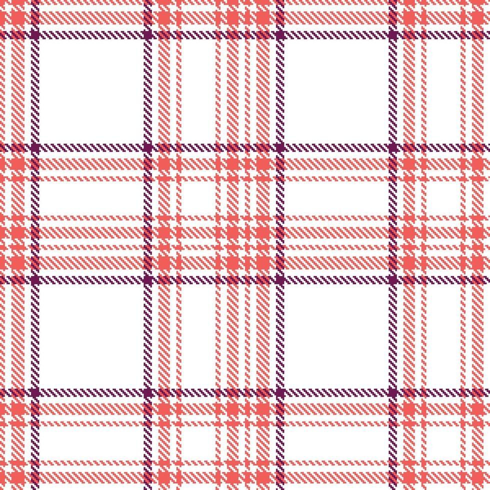 Modern Neon White Seamless Tartan Textile Design Variant 2301 vector