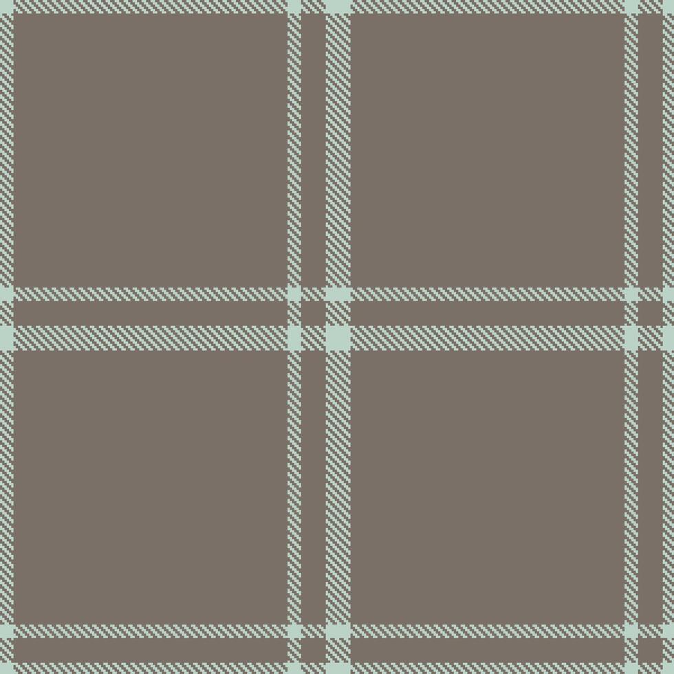 Warm Silver and Neon Medium Grey Seamless Tartan Textile Design vector