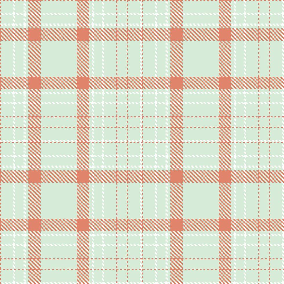 Modern Seamless Tartan in Muted Ice tones Textile Design vector