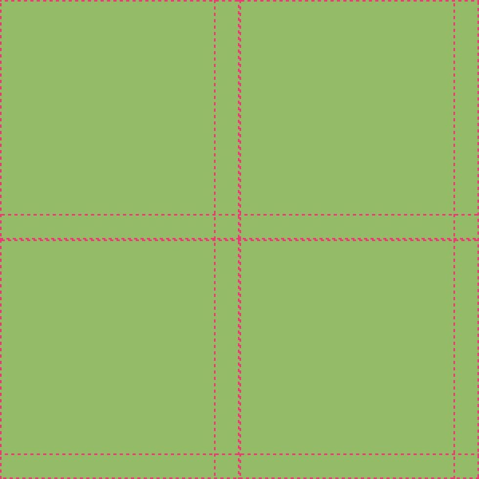 Light Cerise and Cool Light Moss Green Seamless Tartan Textile Design vector