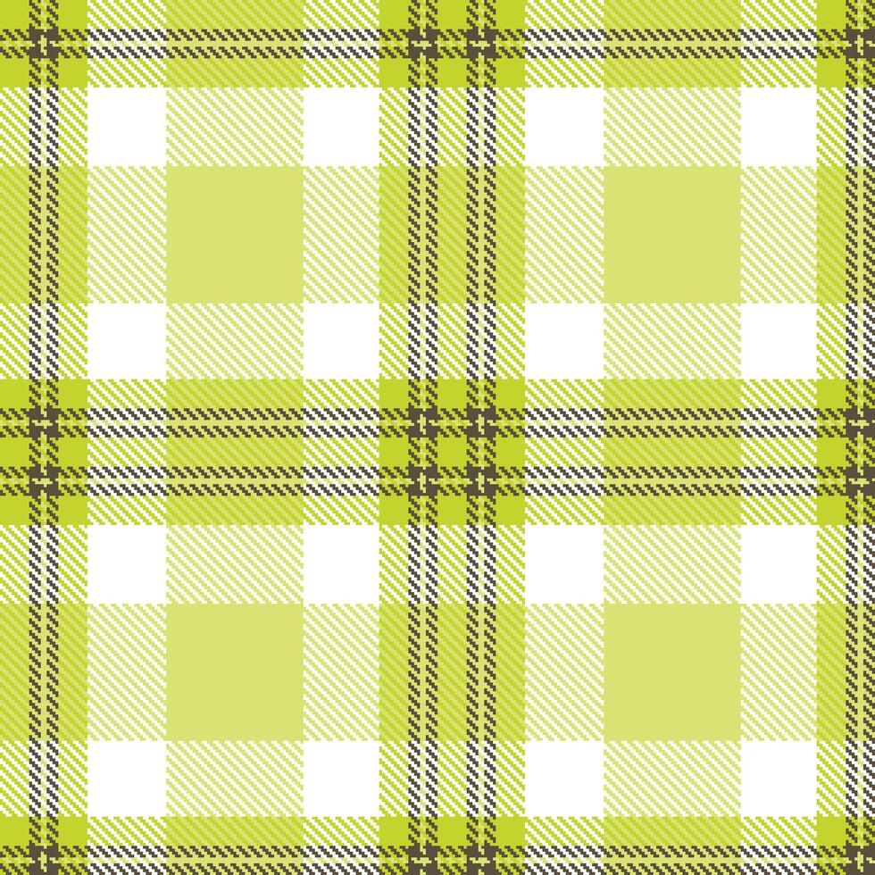 Modern Seamless Tartan in Deep Greyish Brown tones Textile Design vector