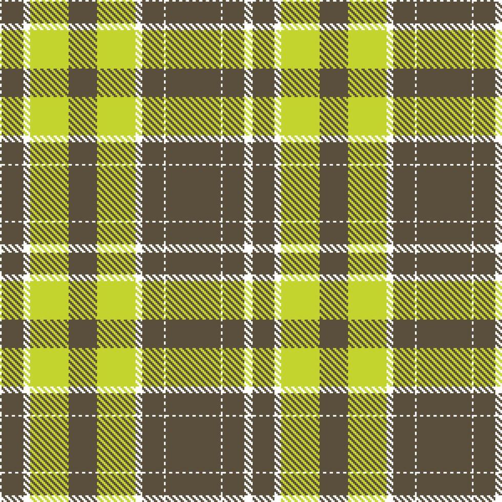 Modern Seamless Tartan in Neon White tones Textile Design Variant 2555 vector