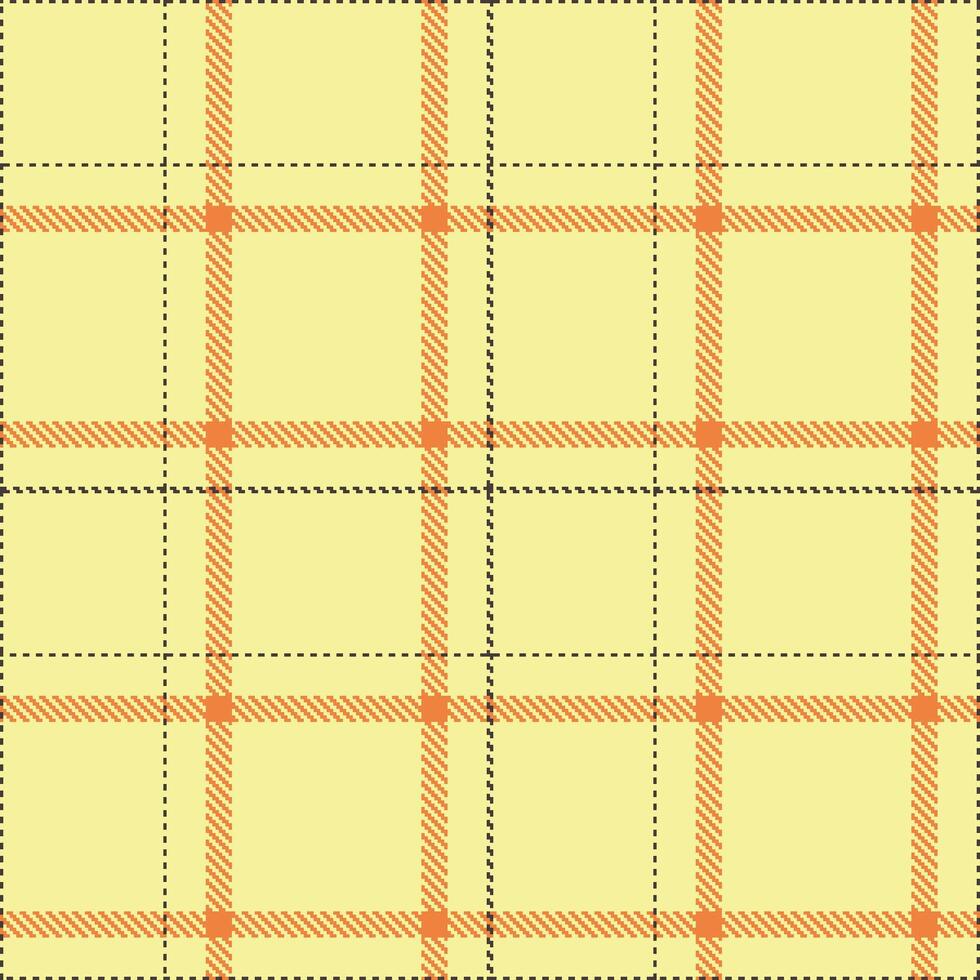 Modern Seamless Tartan in Cool Buff tones Textile Design Variant 2601 vector
