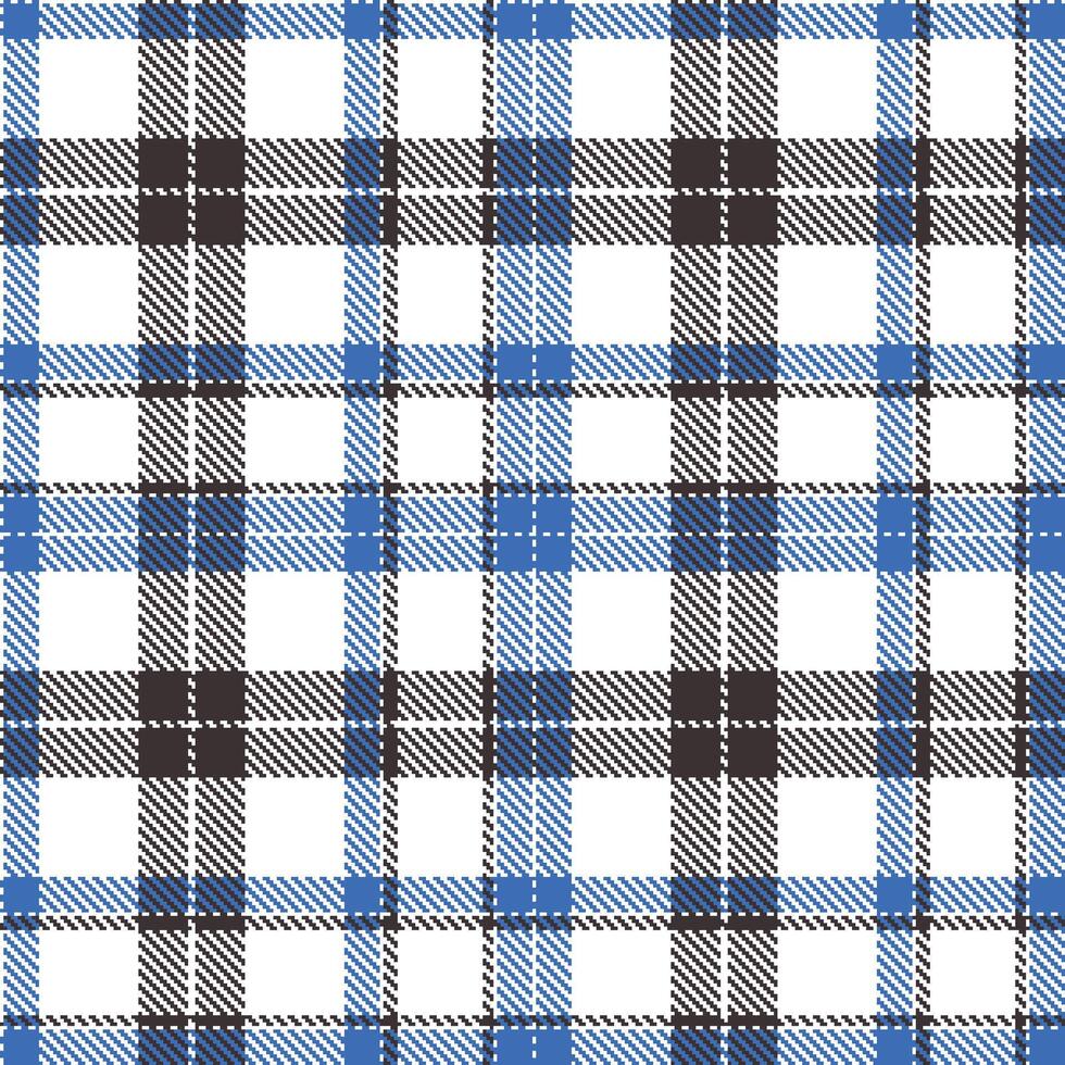 Modern Seamless Tartan in Rich White tones Textile Design Variant 2653 vector