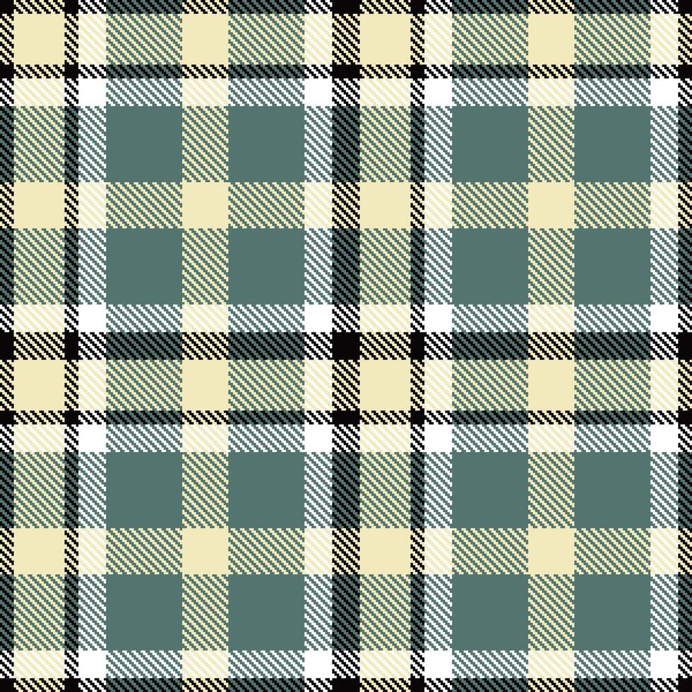 Modern Dark Almost Black Seamless Tartan Textile Design Variant 2832 vector