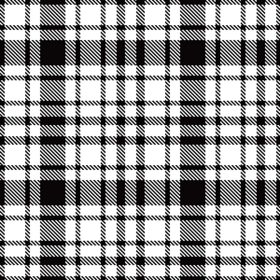 Iridescent Almost Black and Warm White Seamless Tartan Textile Design vector