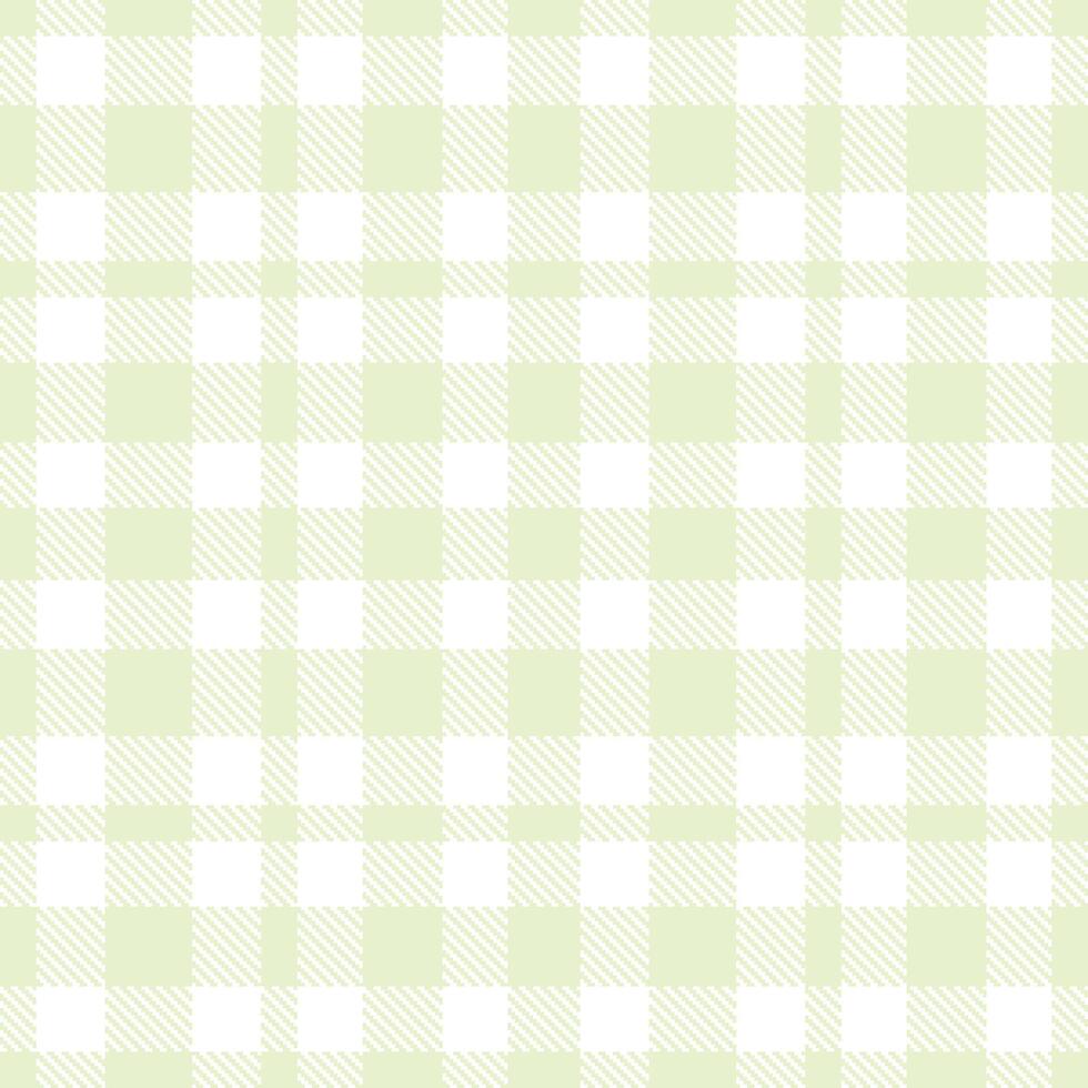 Modern Seamless Tartan in Muted Eggshell tones Textile Design vector
