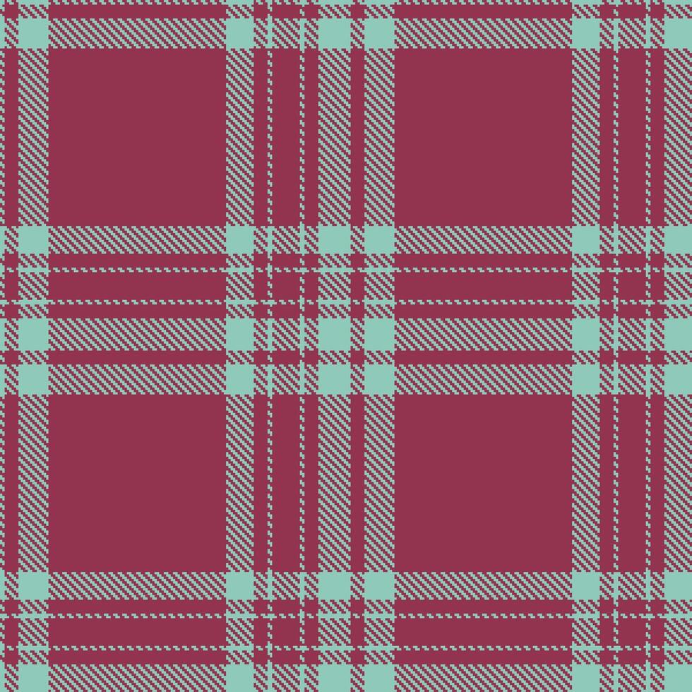 Modern Iridescent Pale Teal Seamless Tartan Textile Design vector