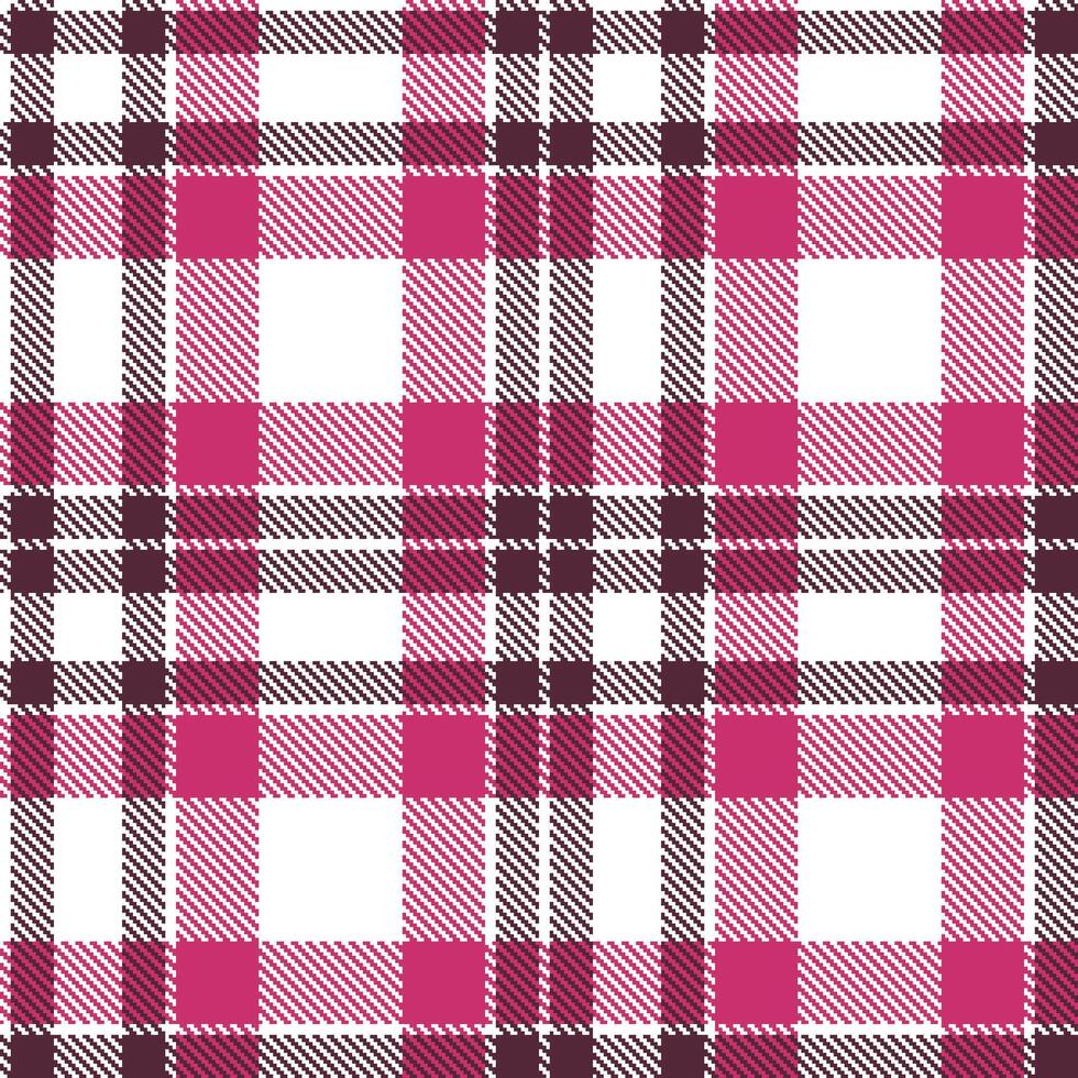Modern Seamless Tartan in Soft White tones Textile Design Variant 2959 vector