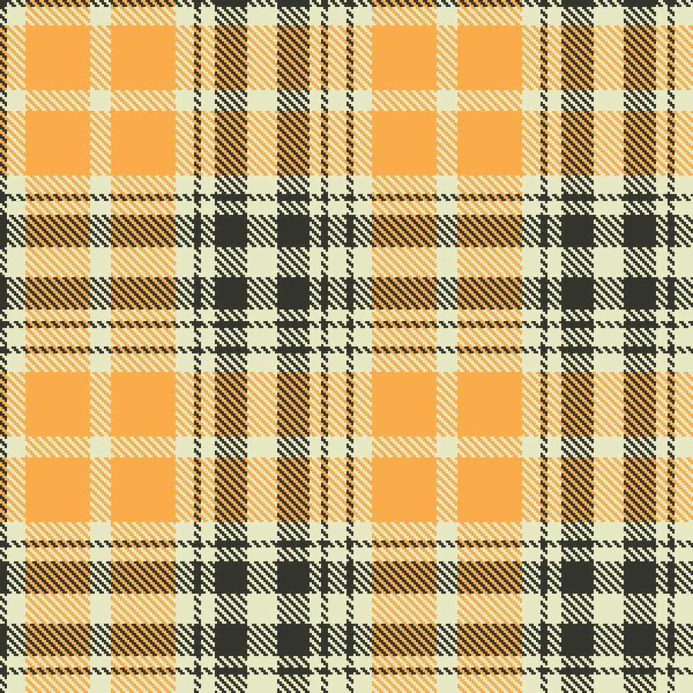Cool Pale Seamless Tartan with Iridescent Charcoal accents Textile Design vector