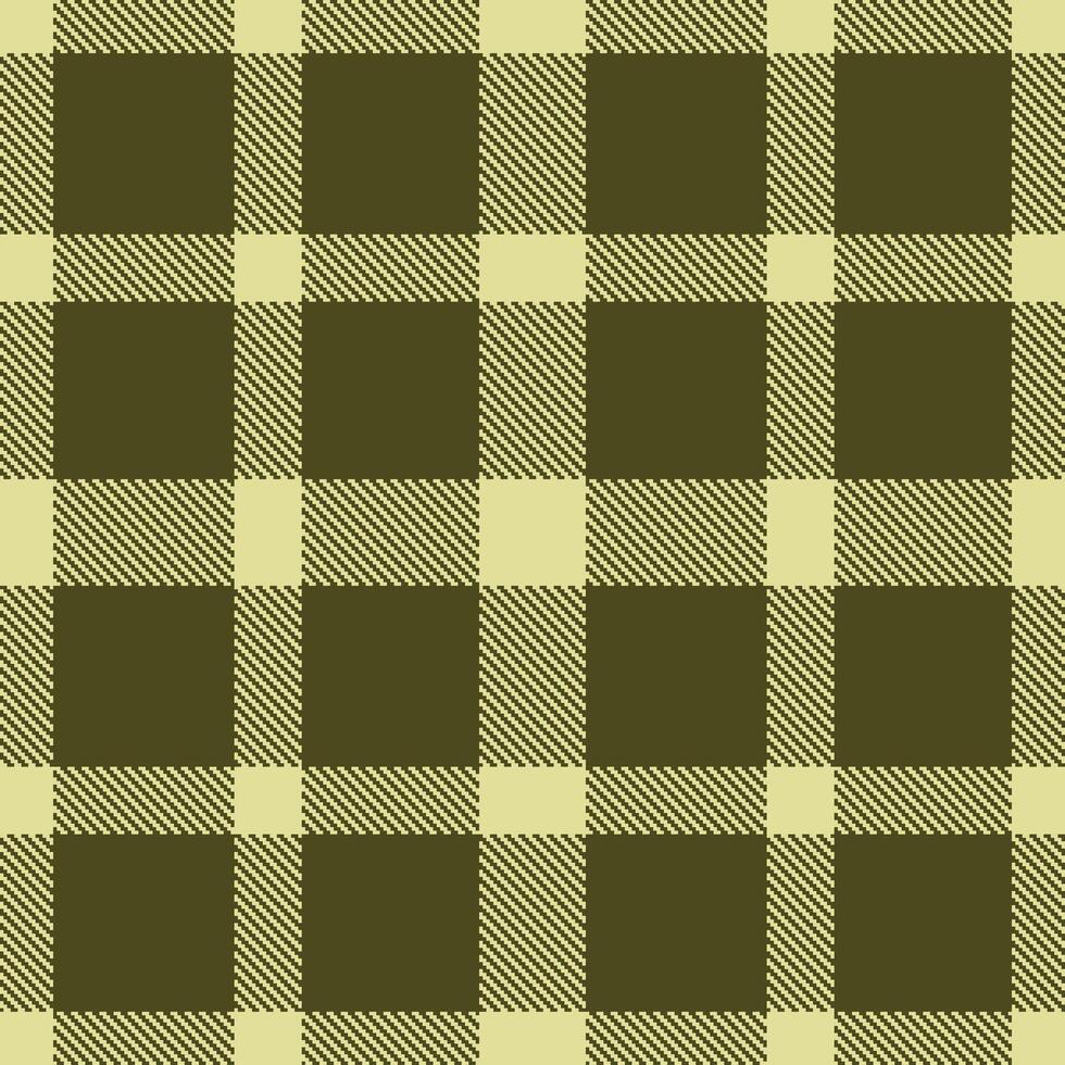 Modern Seamless Tartan in Smoky Light Tan tones Textile Design vector