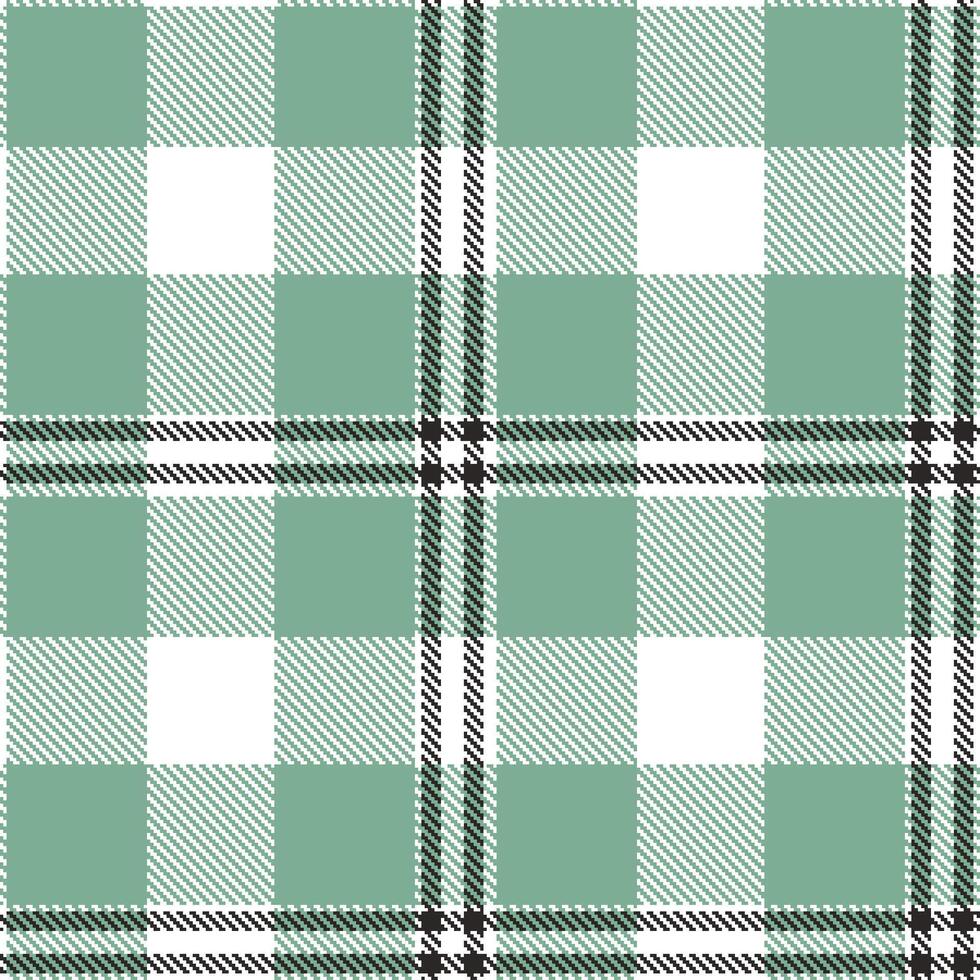 Modern Seamless Tartan in Cool White tones Textile Design Variant 223 vector