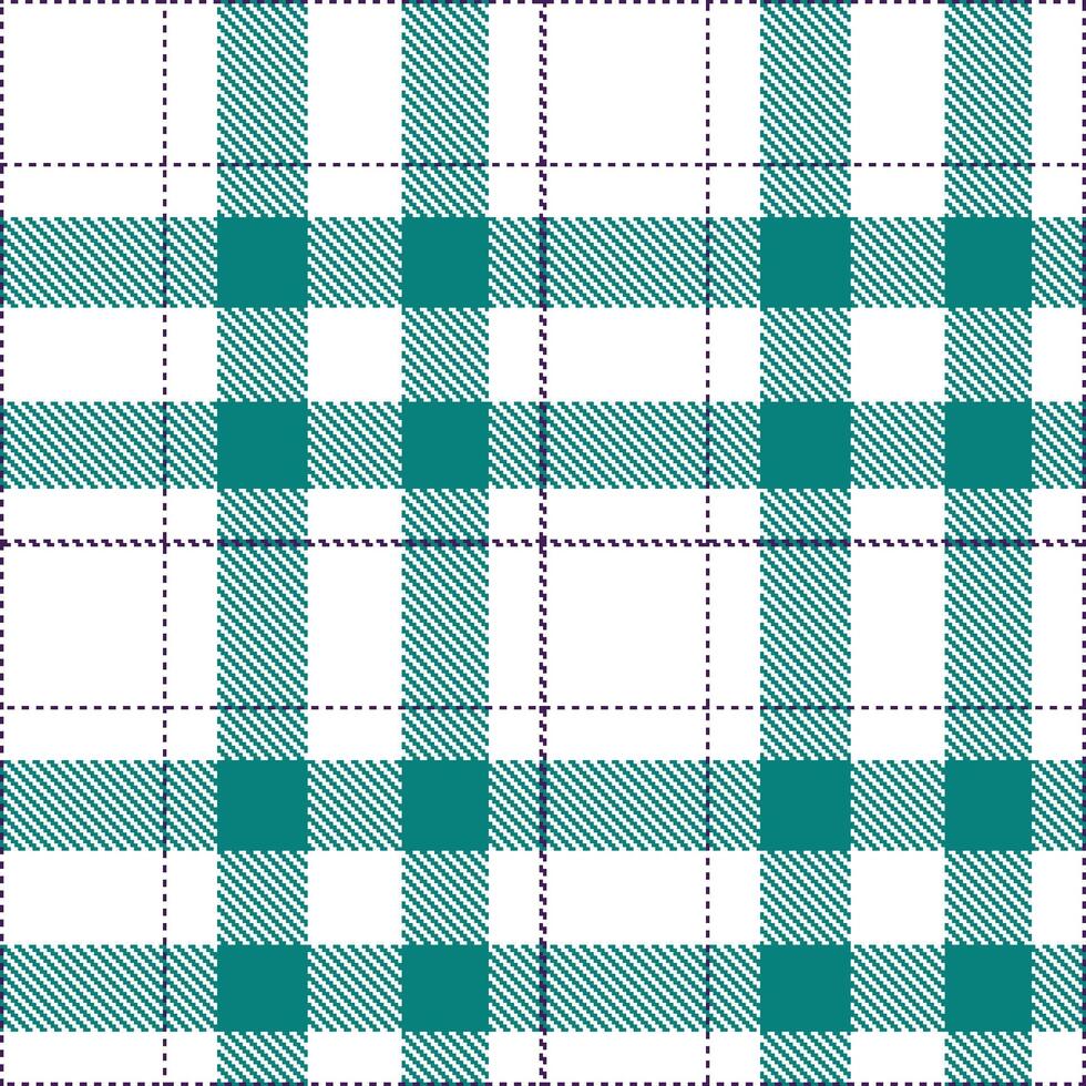Iridescent White and Metallic Plum Purple Seamless Tartan Textile Design vector