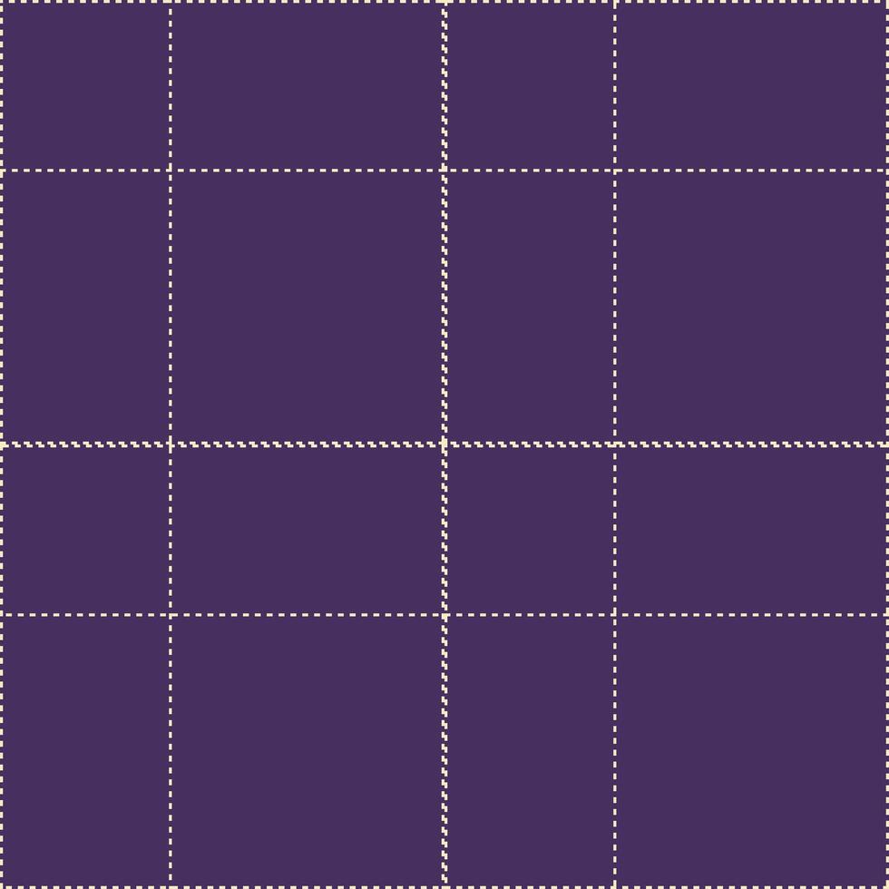 Vivid Pale Seamless Tartan with Dark Dark Purple accents Textile Design vector