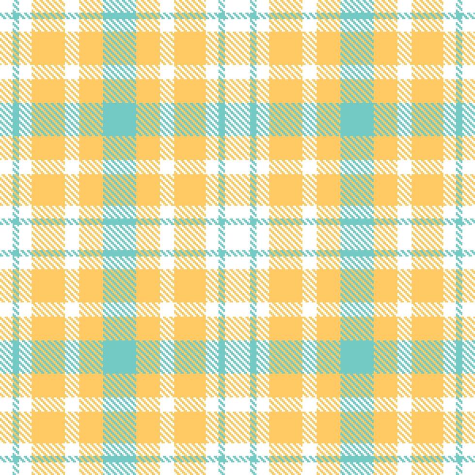 Modern Seamless Tartan in Rich White tones Textile Design Variant 394 vector
