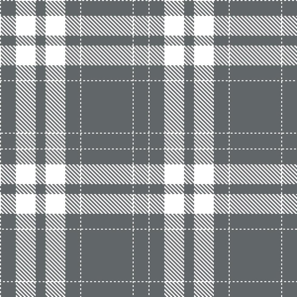 Modern Seamless Tartan in Light White tones Textile Design Variant 553 vector