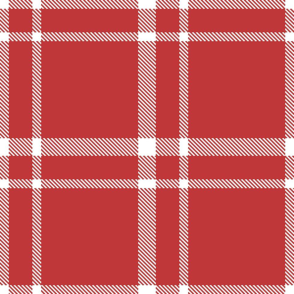 Modern Pale White Seamless Tartan Textile Design Variant 666 vector