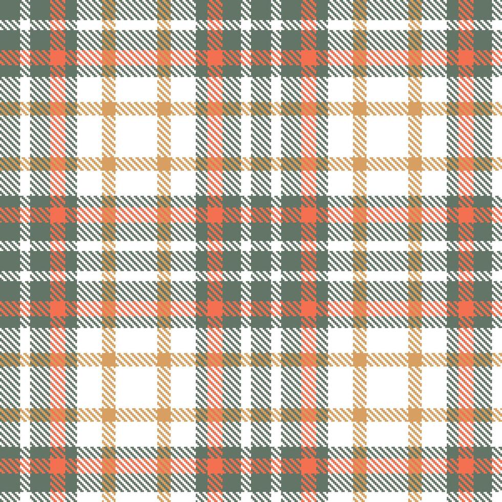 Modern Seamless Tartan in Light Medium Grey tones Textile Design vector