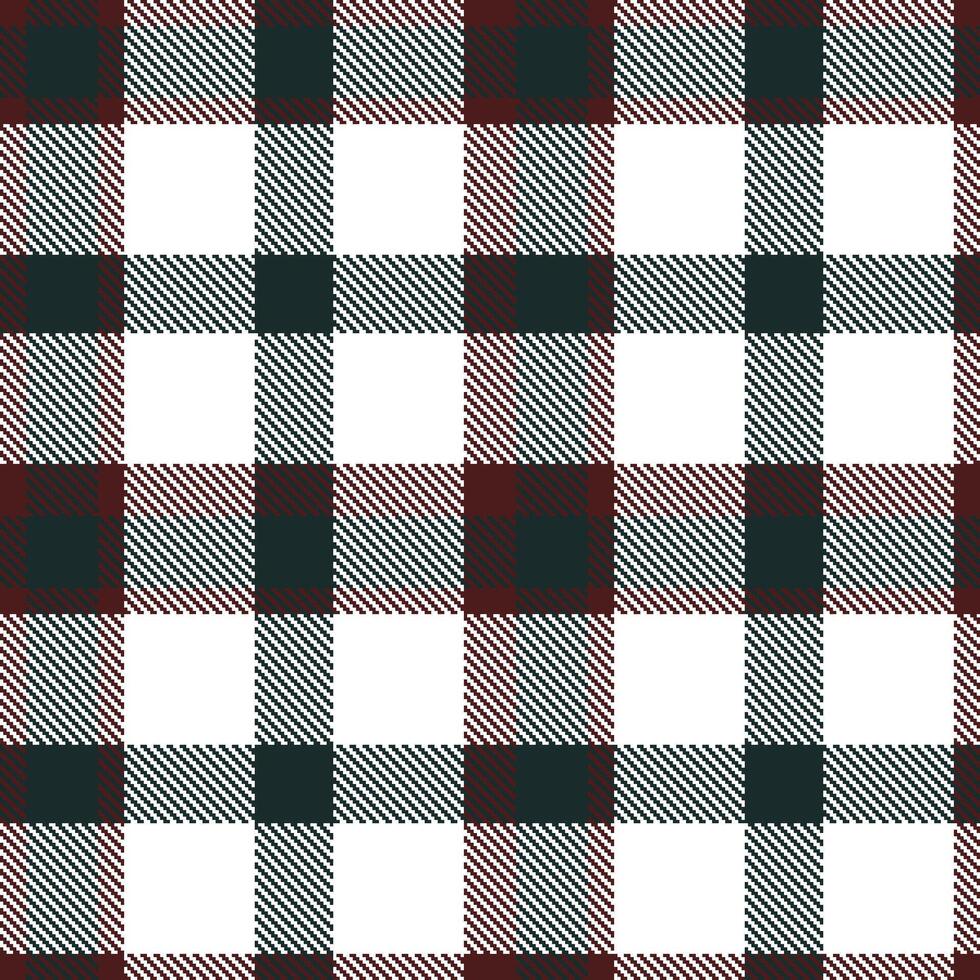 Modern Seamless Tartan in Light Deep Brown tones Textile Design vector