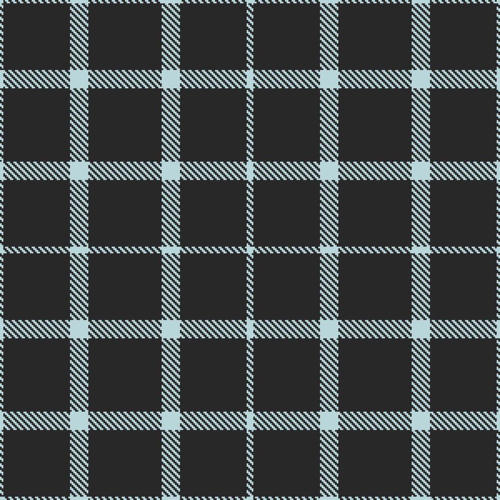 Modern Seamless Tartan in Metallic Silver tones Textile Design vector